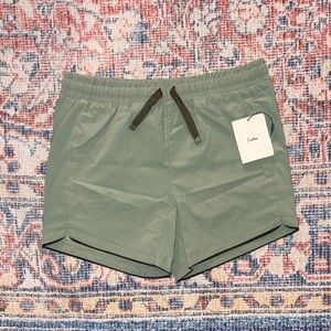 Cadets Cabana Swim Shorts in Green SZ 8/10 (28-31” Waist) NWT